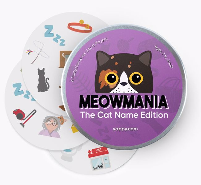 Meowmania: The {dogsName} Edition - {breedCommonName} Card Game 